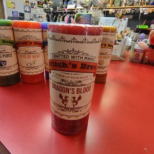 Limited Edition Witches Brew Halloween Candles - DRAGON'S BLOOD -
